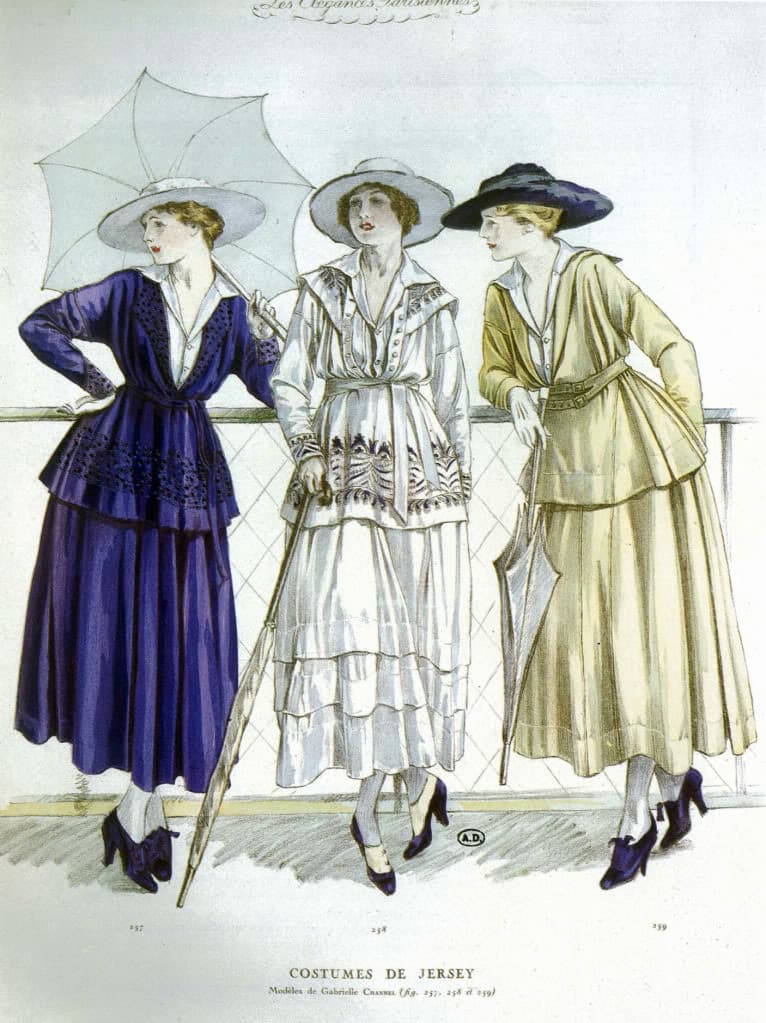 Chanel jersey casual wear 1917, — 2012-07-24 14:09:04 , Unknown authorUnknown author