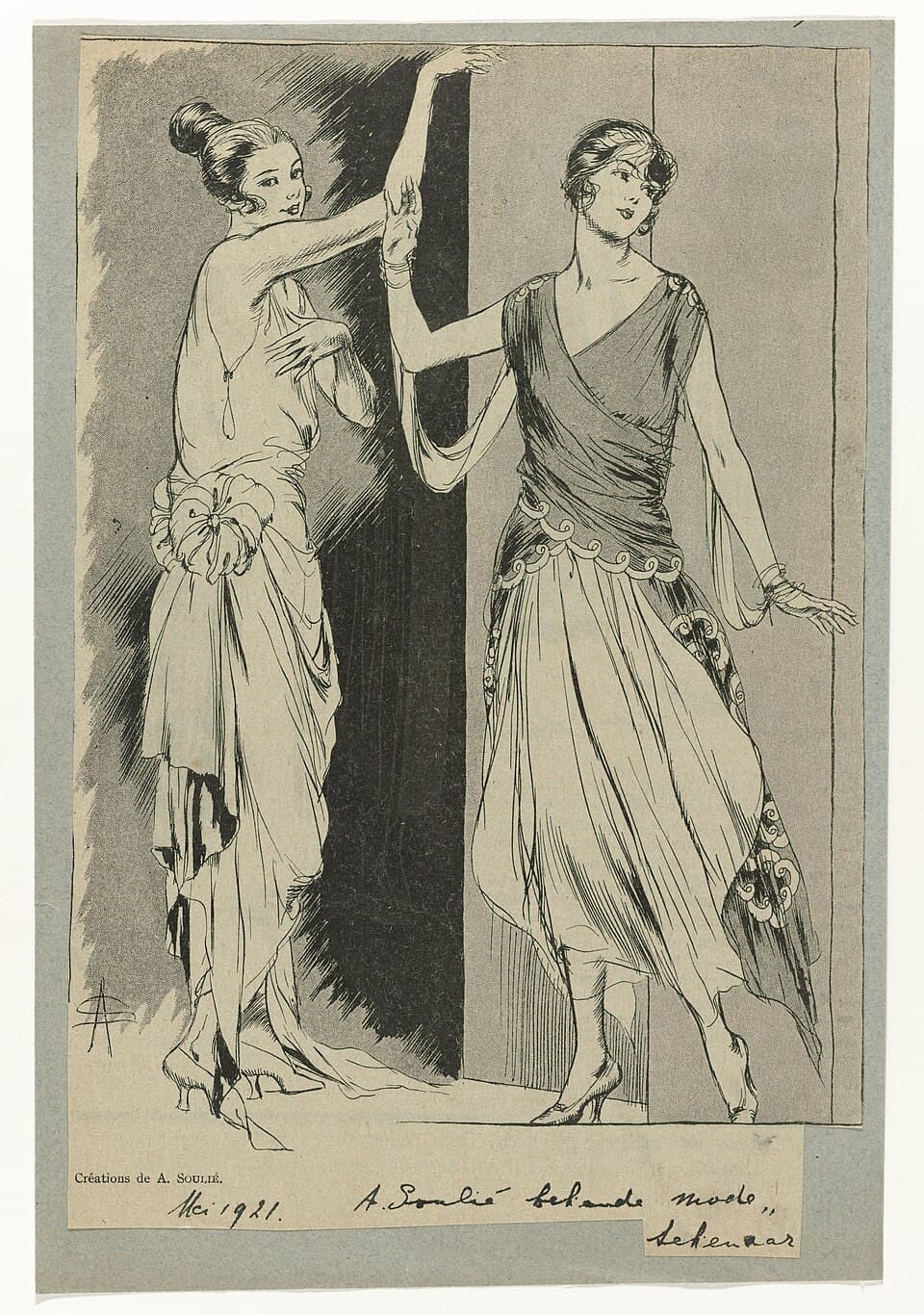 Créations de A. Soulié, Mei 1921, RP-P-2009-3865 — 2020-01-04 05:51:51 , Rijksmuseum