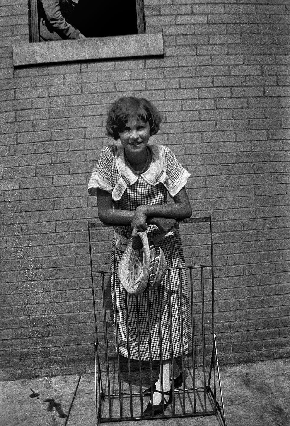 Unidentified young woman, Dayton, Tennessee, July 1925 — 2014-01-30 09:46:52 , Smithsonian Institution